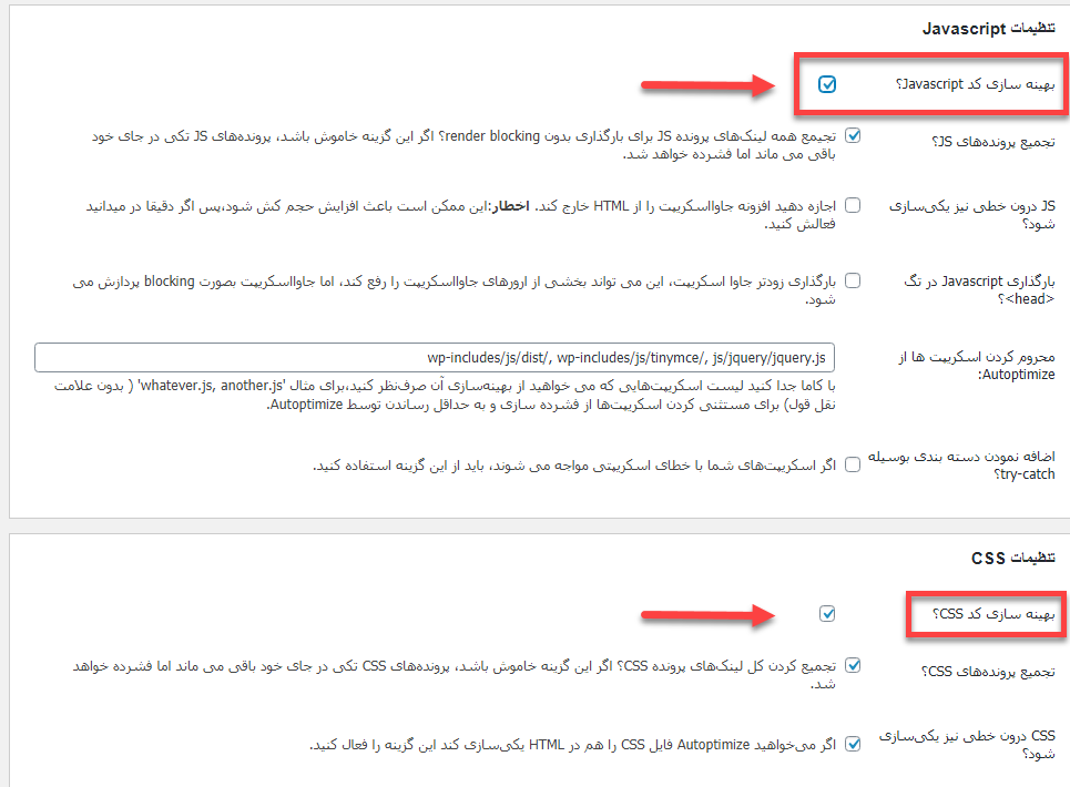 رفع خطای eliminate render-blocking resources در وردپرس