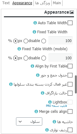 ساخت جدول در وردپرس با افزونه Data Tables