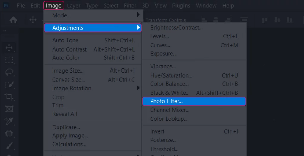 آموزش تنظیمات Photo Filter در فتوشاپ Photoshop