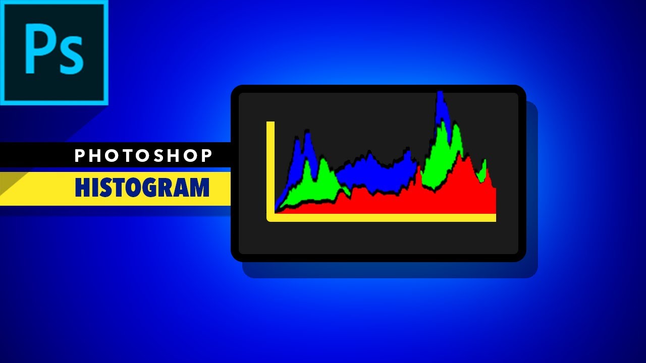 آموزش تصویری پنل هیستوگرام Histogram در فتوشاپ Photoshop