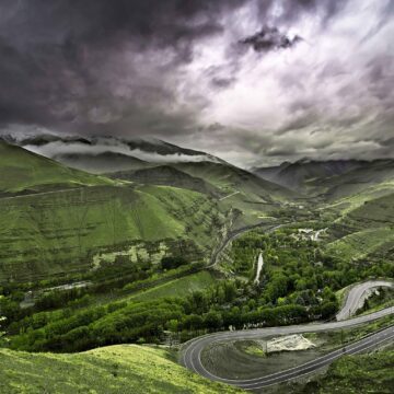 دانلود رایگان والپیپر کوهستان سرسبز 4K | کد 1250