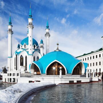 دانلود رایگان والپیپر مسجد کول شریف روسیه 8k | کد 1301