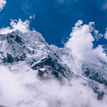 دانلود رایگان والپیپر کوه پوشیده از برف 4k | کد 1358