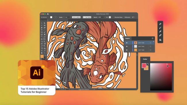 معرفی نرم افزار ادوبی ایلستریتور (Adobe Illustrator)