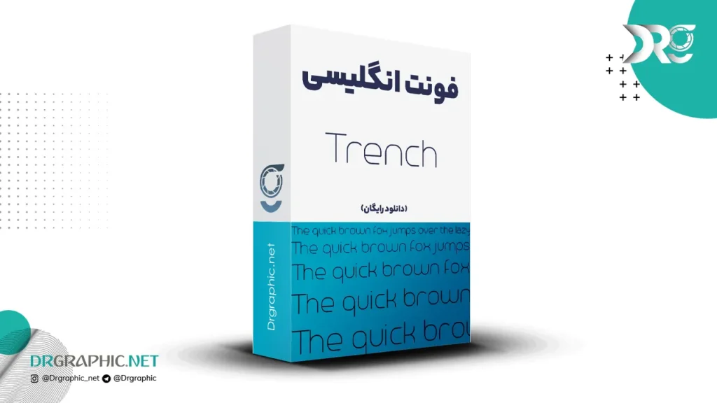 دانلود فونت انگلیسی Trench Thin