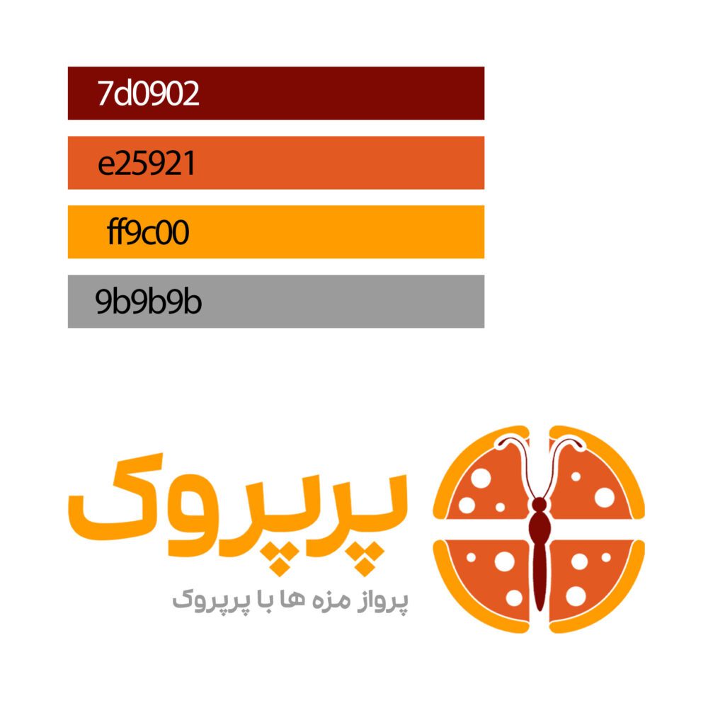 طراحی هویت بصری فست فود پرپروک