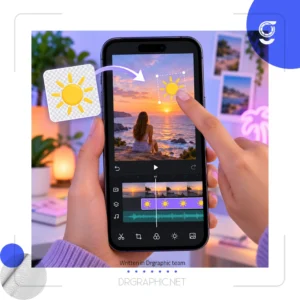 چطور فایل PNG را در اینشات وارد کنیم و روی ویدئو قرار دهیم؟