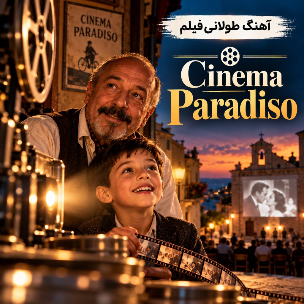 آهنگ طولانی فیلم سینما پارادیزو ۱۹۹۰ |‌ Cinema Paradiso